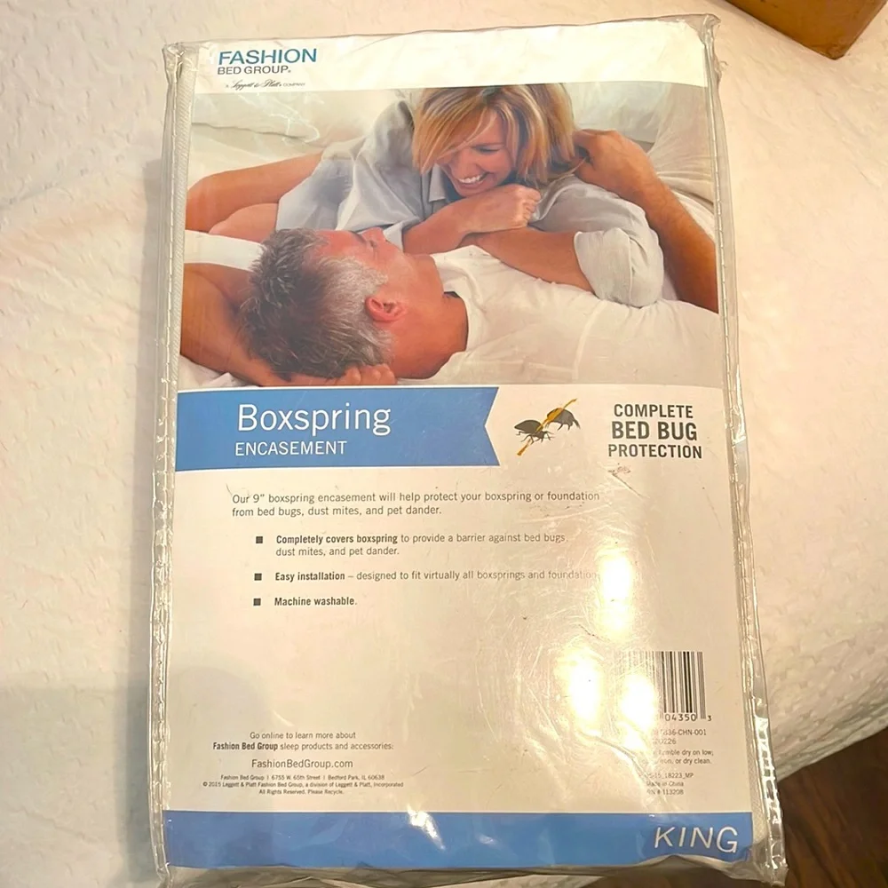 Bed spring encasement-Bed bug protector.